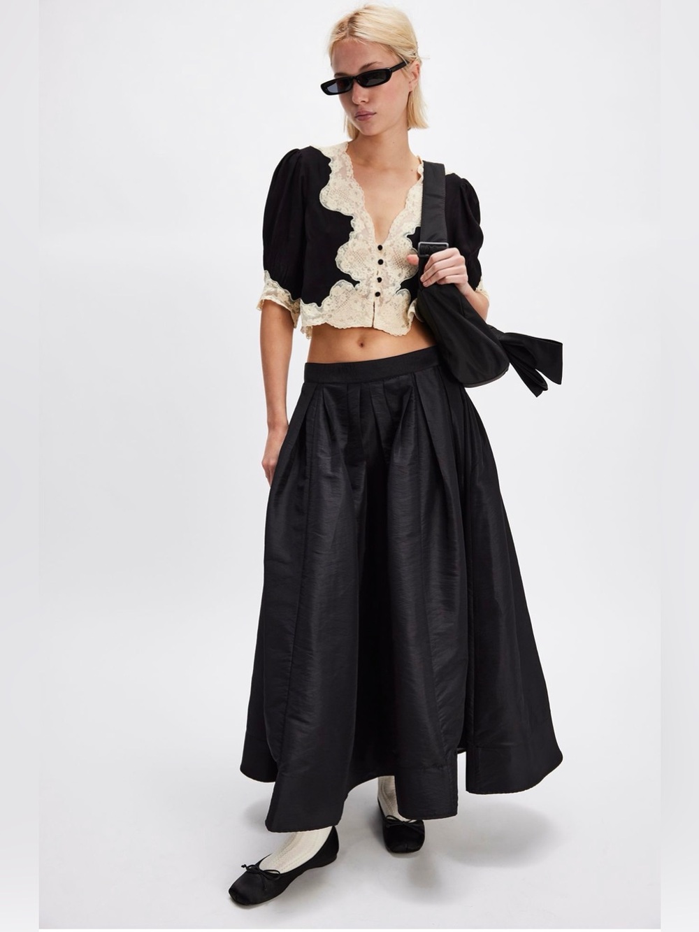 Free People Emilia Full Skirt XS